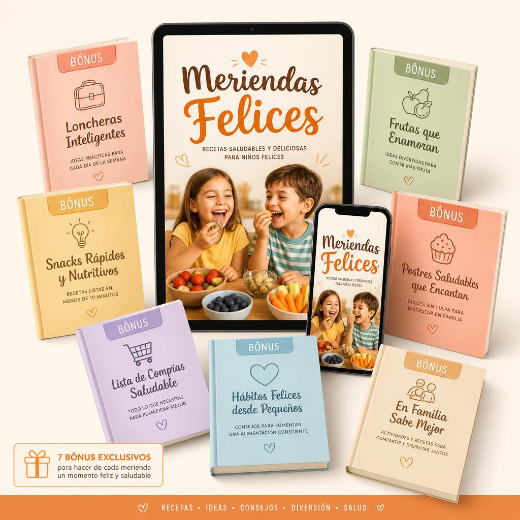 Guía Meriendas Felices en tablet y celular
